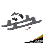 ALZRC - Devil 380 FAST Carbon Fiber Landing Skid Set - Black