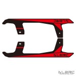 ALZRC - Devil 380 FAST Carbon Fiber Landing Skid Color Sticker - Red