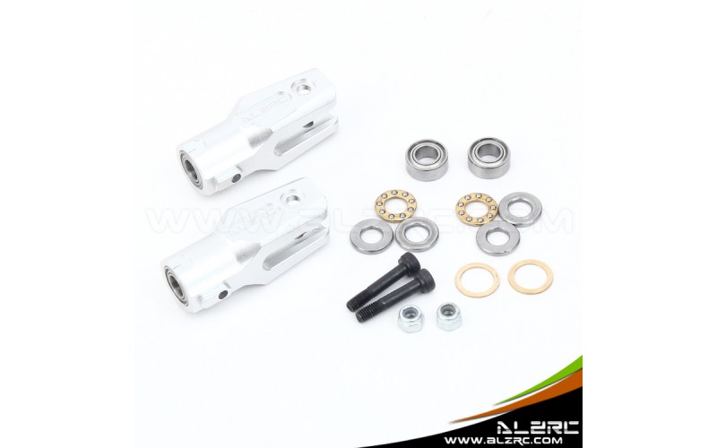 ALZRC - Devil 380 FAST Metal Main Rotor Holder - Silver