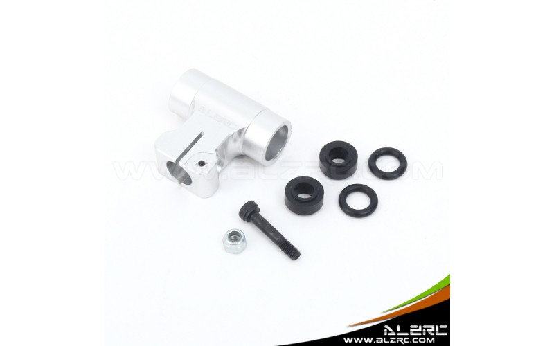 ALZRC - Devil 380 FAST Metal Main Rotor Housing Set - Silver