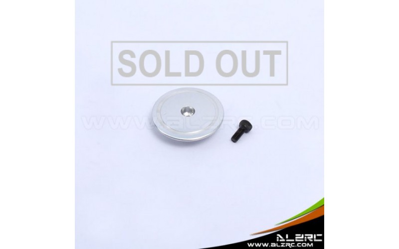 ALZRC - Devil 450 Pro Metal Head Stopper - Silver