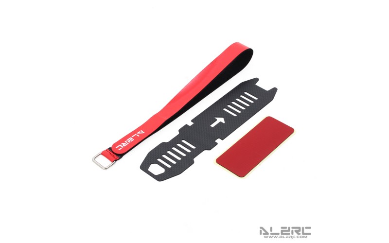 ALZRC - Devil 505 FAST Carbon Fiber Battery Mount - 1.2mm