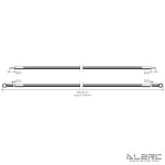 ALZRC - Devil 505 FAST Carbon Fiber Tail Control Rod Assembly