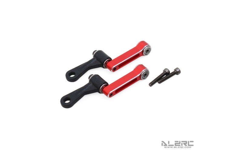 ALZRC - Devil 505 FAST Metal Radius Arm Set - Red