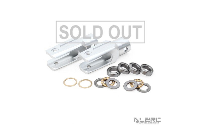 ALZRC - Devil 505 FAST Metal Main Rotor Holder - Silver