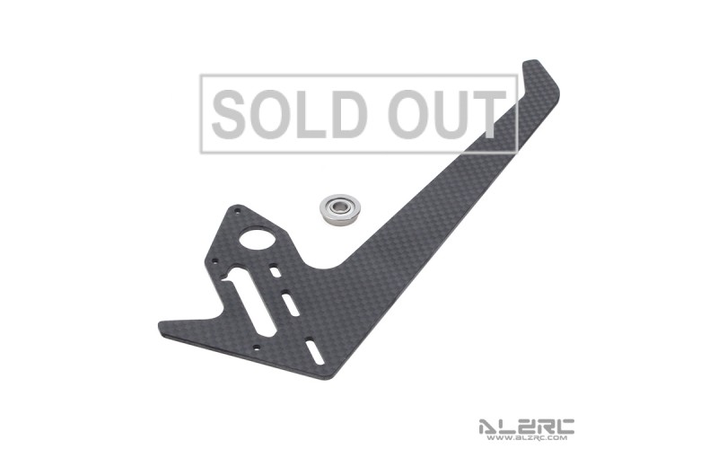 ALZRC - Devil 505 FAST Carbon Fiber Vertical Stabilizer - 2.0mm