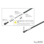 ALZRC - Devil 505 FAST Carbon Fiber Tail Control Rod Assembly
