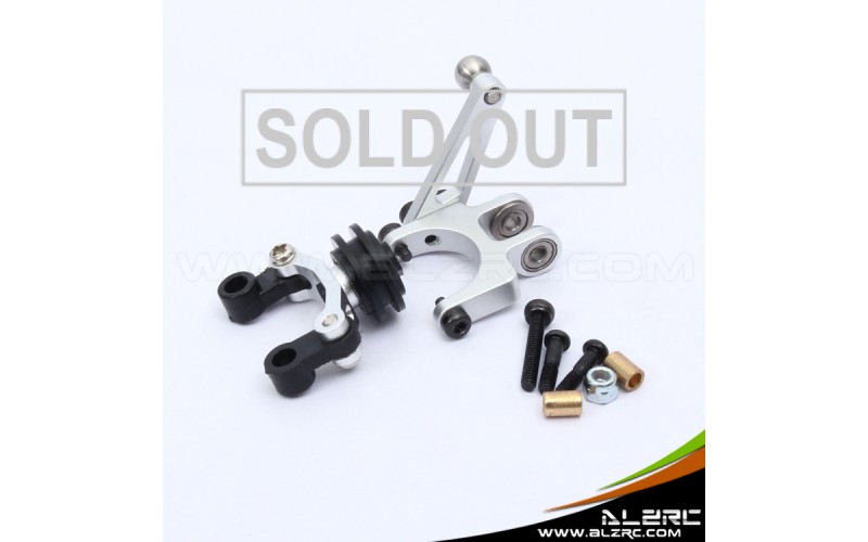ALZRC - Devil 450 New Dual Push Tail Rotor Control Set - Silver