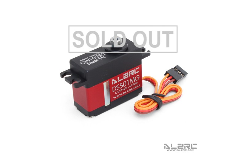 ALZRC - DS501MG Medium Digital Metal Locked Tail Servo for 450-500 class helicopter