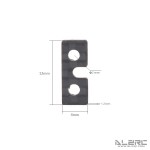 ALZRC - Carbon Fiber Servo Washer - Micro