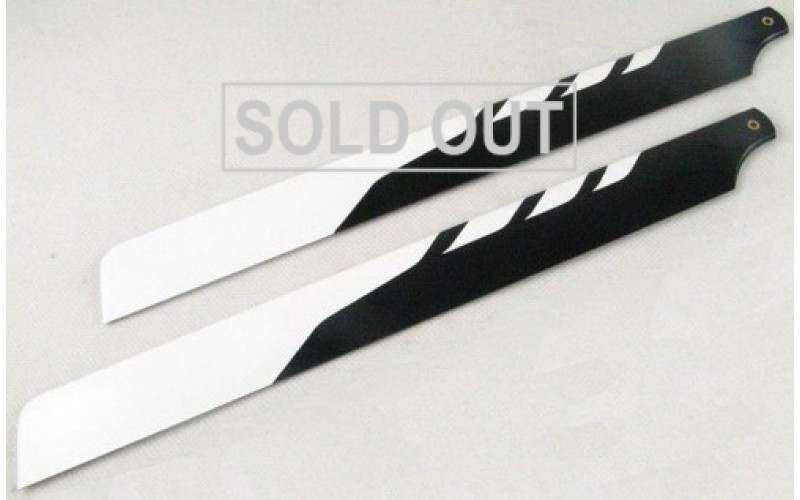 325MM Fiberglass Fiber Glass Main Rotor Blades For 450 RC Helicopter