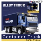 Diecast Truck Trailer Container Damkar Excavator Crane 1:43
