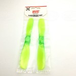 DYS 5 inch bullnose 2 blade FPV racing PC propeller 5.5*5.0 CW CCW One Pair GREEN
