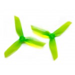 DYS 5*4.2 5 Inch 3 Blade Propeller CW CCW one pair GREEN