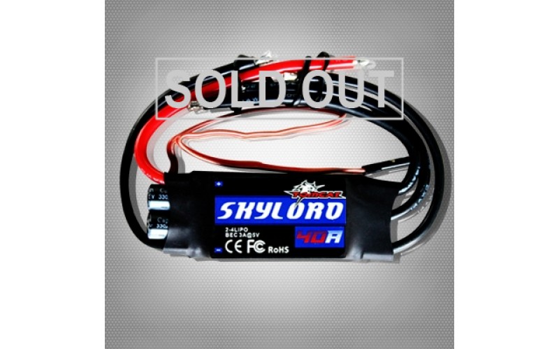 Tomcat Skylord 40A ESC with 3A BEC