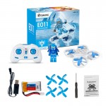 Eachine E011 Mini 2.4G Headless Mode With 60000RPM 716 Coreless Motor Toy Brick RC Quadcopter RTF