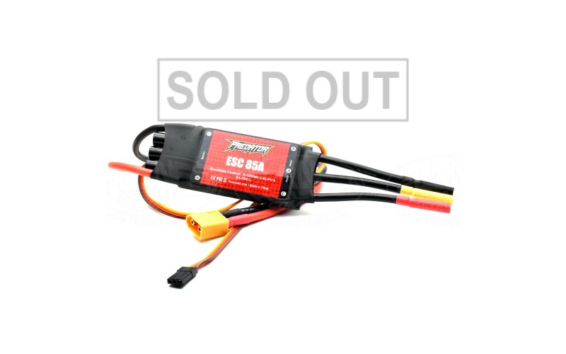 Predator-Brushless ESC-85A with 8A SBEC