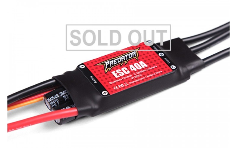 FMS Predator 40A ESC 200mm Input Cable