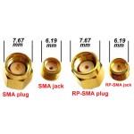 DYS DYN-1/DYH-1 5.8G 14DBI FPV antenna ( SMA niddle / SMA-hole) for FPV Quadcopter Multicopter