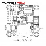 Betaflight OMNIBUS F4 Pro (V2) Flight Control Built-in OSD / BEC for FPV Racing Drone