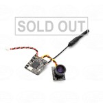 Turbowing 5.8GHZ 25mw 48ch Split FPV 700TVL Camera and Video Transmitter