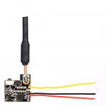 Turbowing 5.8G 48CH 25mw Transmitter 700TVL 1/4 CMOS Wide Angle FPV Camera Support OSD NTSC