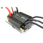 Flycolor 120A Brushless ESC Speed Control Support 2-6S Lipo BEC 5.5V/5A for RC Boat
