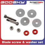 Goosky S2 Blade screw & washer set spareparts