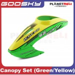 Goosky S2 Canopy Set ( Green/Yellow) spareparts