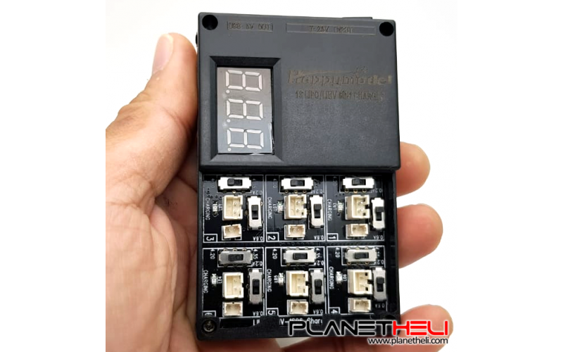 HV 1S06 multicharger smart balance charger Picoblade 1.25 plug and PH 2.0 plug