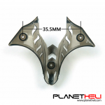 Mobula 7 Transparent Black Camera Cover Adjustable Angle Canopy for Tiny whoop FPV Racing Drone Camera Canopy for Mobula 7