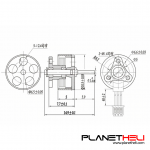 SE0802 1S-2S Brushless Motor 19000KV for Whoop FPV Racing Drone