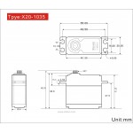 KST X20-1035 Brushless HV Tail Servo for 550-700 Helicopter