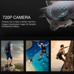 MJX X708P Cylone WiFi FPV RC Drone 720P Optical Flow HD Camera - BLACK