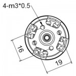 Scorpion HK2520-1880 KV Brushless motor