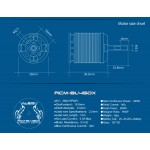 ALZRC- 480X 6S Brushless Motor - 1850KV