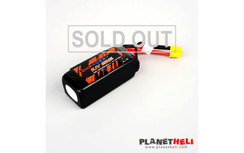 OMPHOBBY M2 3D Helicopter Lipo Batt 650mAh 11.1V 45C