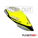 OMPHOBBY M2 3D Helicopter Canopy Yellow