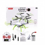 Syma X5HW WIFI FPV With HD Camera Altitude Mode 2.4G 4CH 6Axis RC Quadcopter RTF
