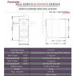 EMAX ES09MD Digital Swash Servo For 450 Helicopter With Metal Gear