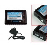 Balance charger with power supply(7.4V/11.1V)