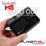 Functional ToolkitRC M8 DC 300W 15A Battery Balance Charger Discharger for 2-8S Lipo Battery