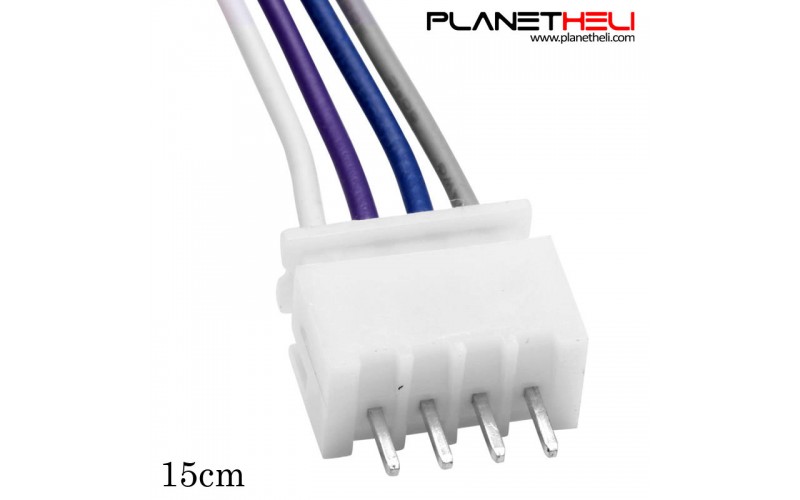 3S1P Balance Charger PVC Cable Wire 4 Pin JST Adapter Connector Male Female (1 Set)