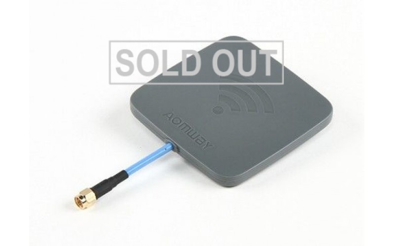 5.8GHz CP Patch antenna 14Ddbi Aomway, RP SMA Plug
