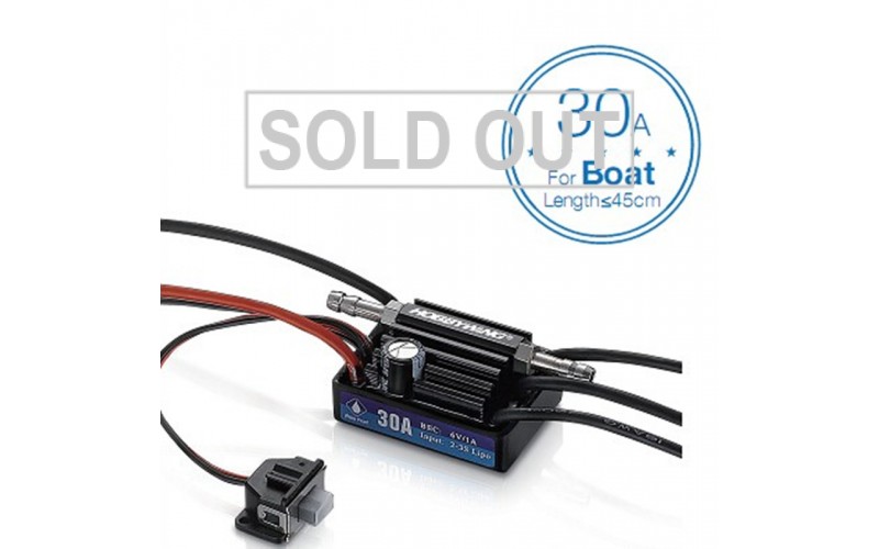 Hobbywing Seaking 30A Waterproof Brushless ESC for Boats SeaKing-30A-V3