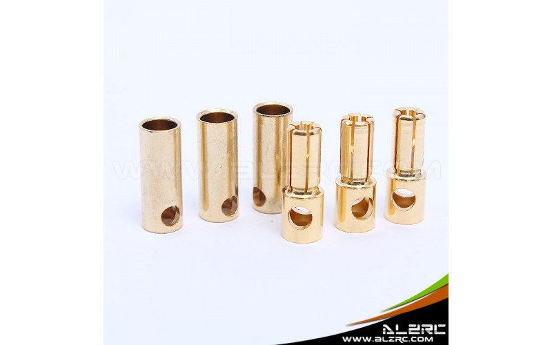 ALZRC - Gold-plated banana plugs - 5.5mm
