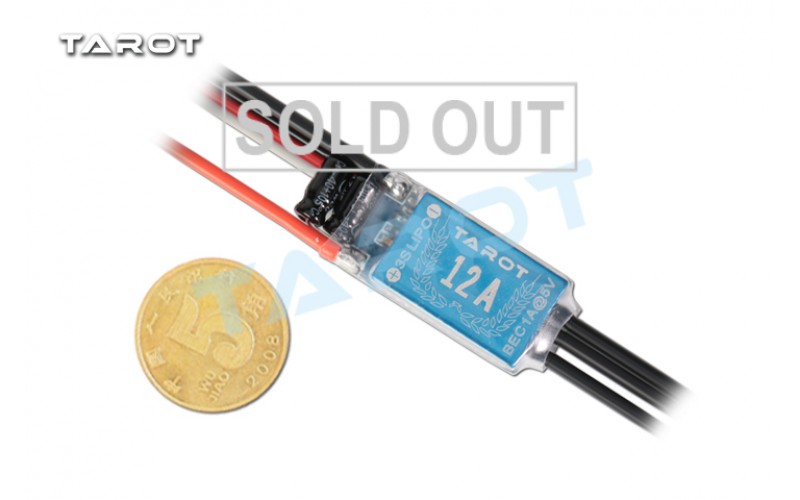 Tarot 12A Mini ESC （with BEC） TL300G1