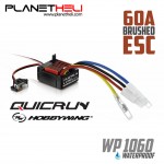 Hobbywing Quicrun 60A Waterproof Brushed ESC Controller for 1:10 RC Car