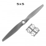 High Quality Grey Plastic APC 5x5 CCW Propeller Blade for RC Airplane Plane Fixed-Wing Part
